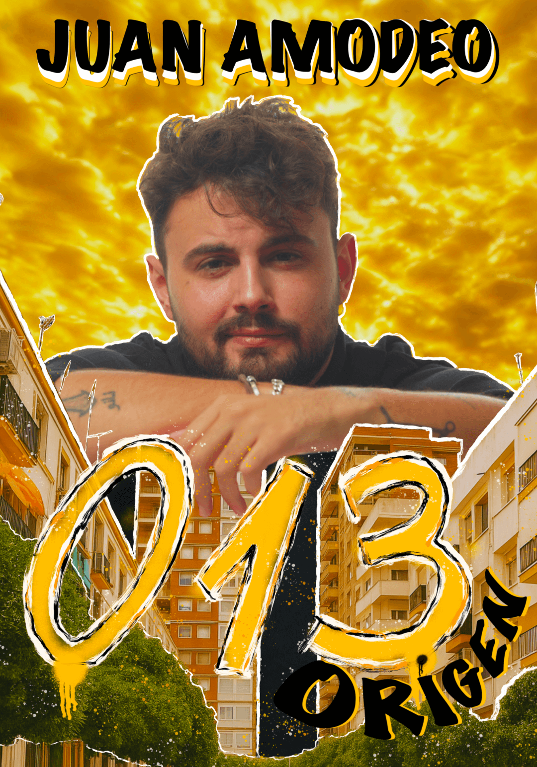 Cartel del espectáculo 013 Origen de Juan Amodeo